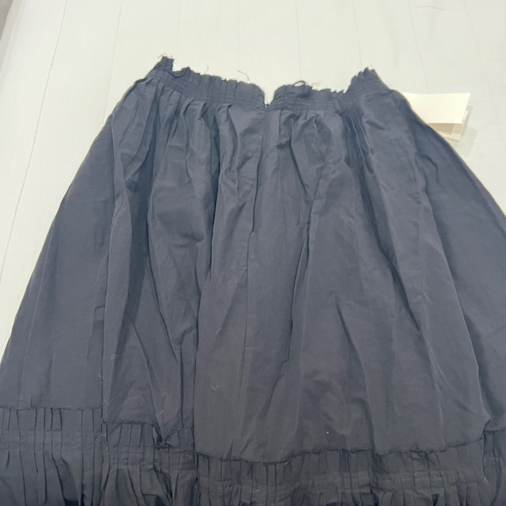 NWT Ulla Johnson Florian Skirt size 8 maxi skirt noir - Picture 6 of 8